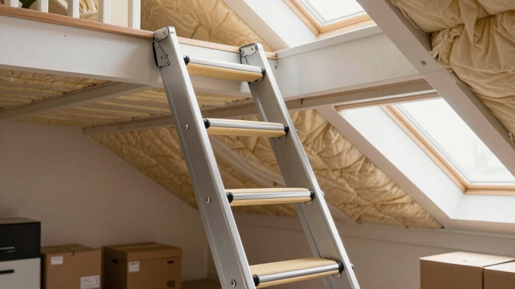 top insulated attic ladders