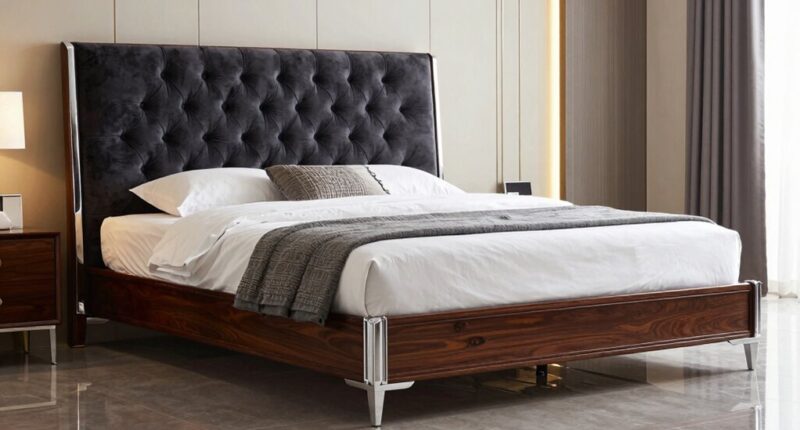 top king bed frame selections