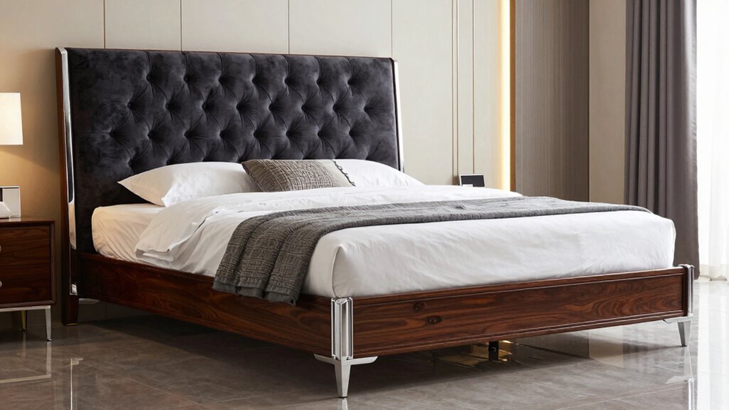 top king bed frame selections