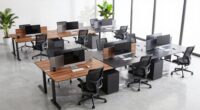 top l shaped standing desks