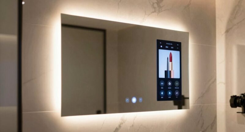 top lighting smart mirrors