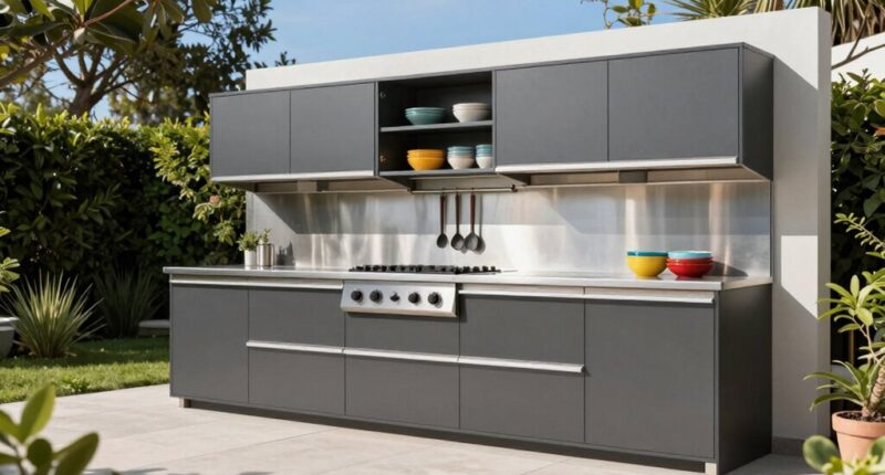 top outdoor kitchen cabinet options