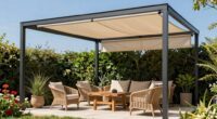 top pergolas with retractable canopies