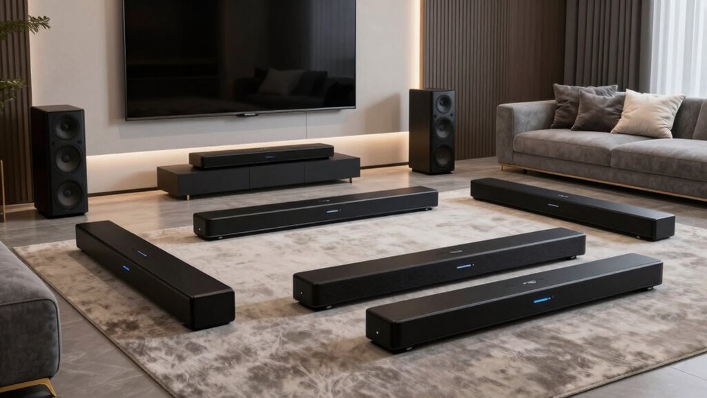 top rear speaker soundbars