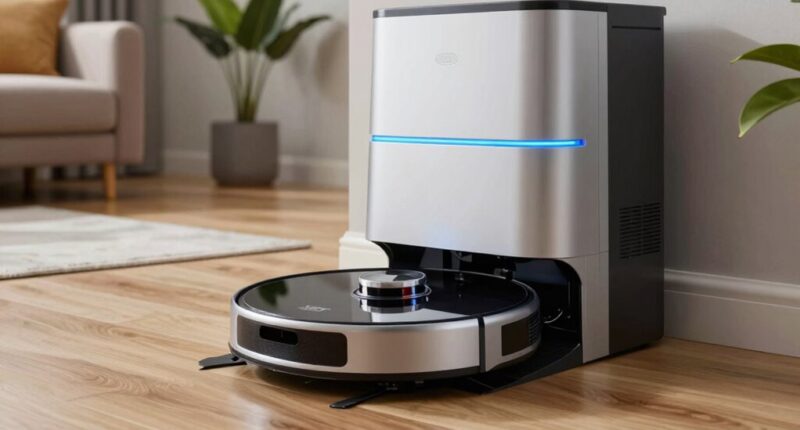 top self emptying robot vacuums