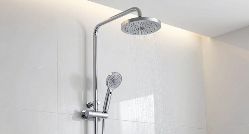 top shower panel systems