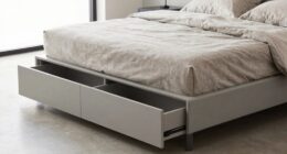 top storage bed frame lists