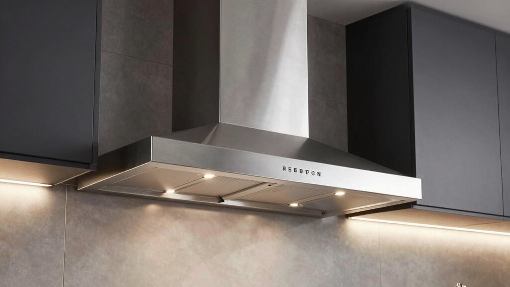 top wall mount range hoods