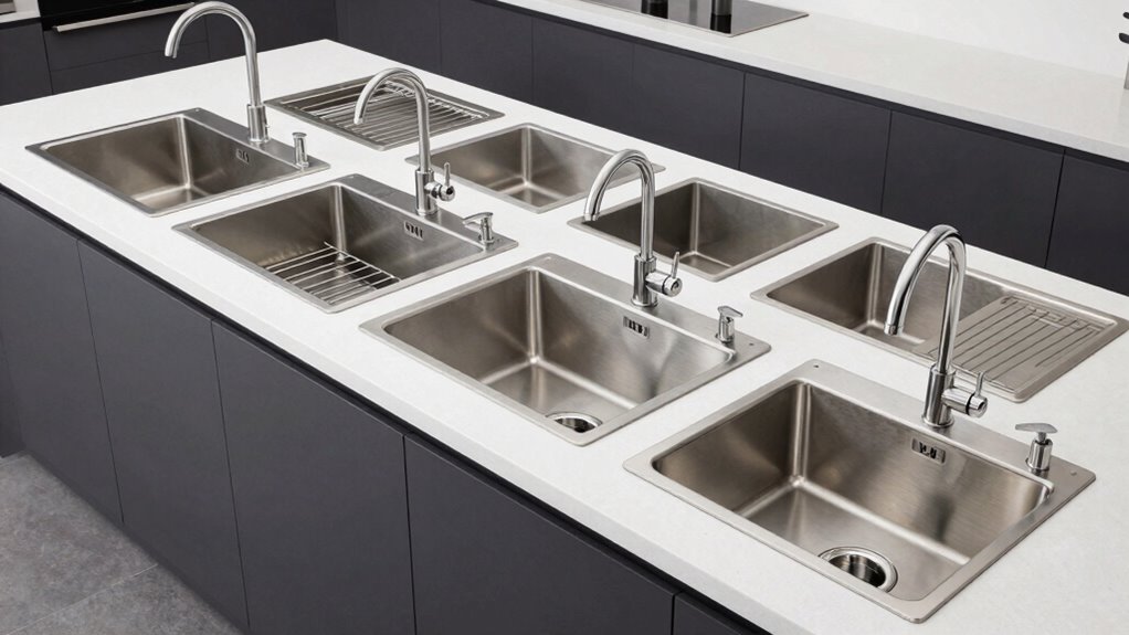 top workstation kitchen sinks