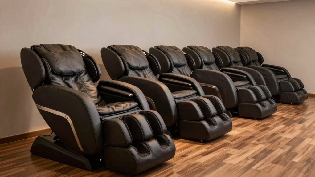 top zero gravity massage chairs