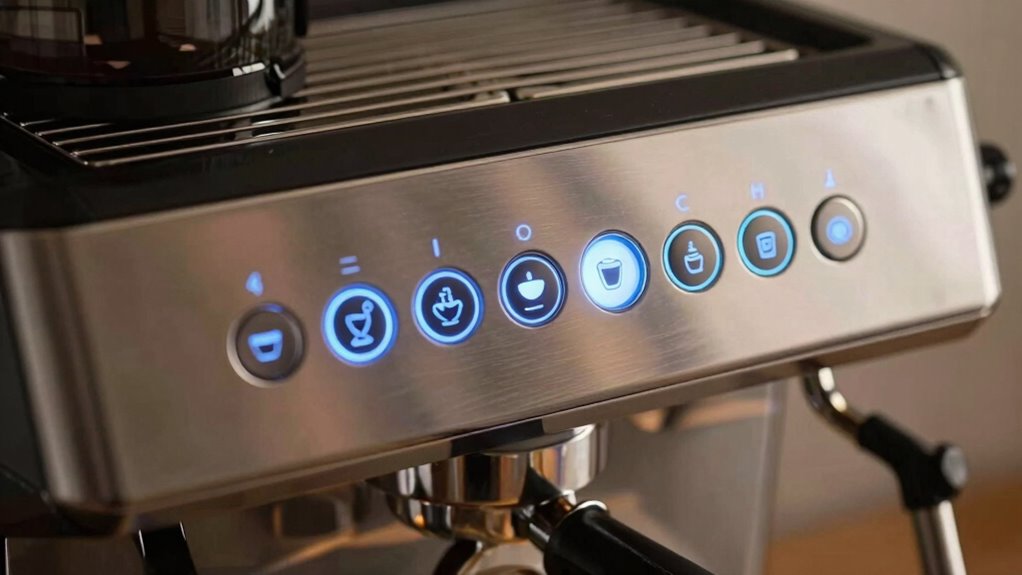 understanding espresso machine buttons