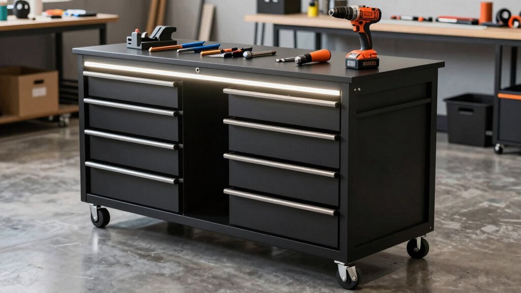 workbenches storage mobility durability