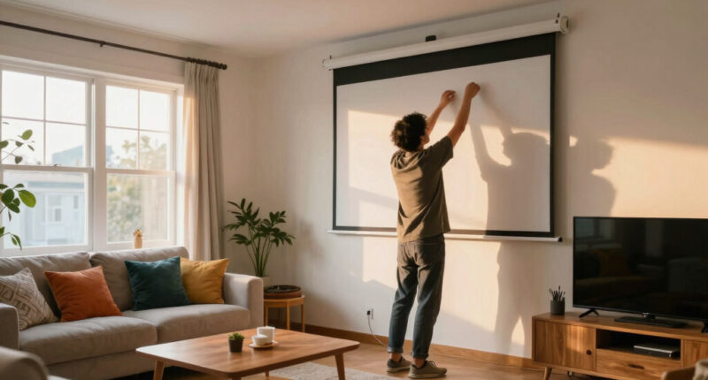 7 Best Projector Screen for Bright Family Room in 2026