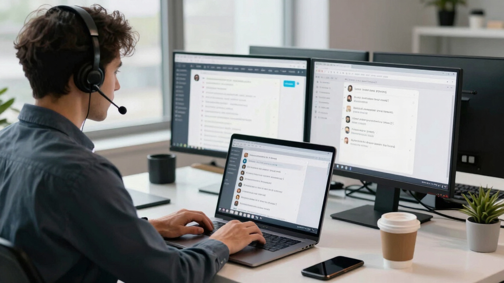 Customer service + BPO. The operational-scale displacement.