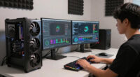 How to Reduce Heat and Noise in a High-Power AI Workstation