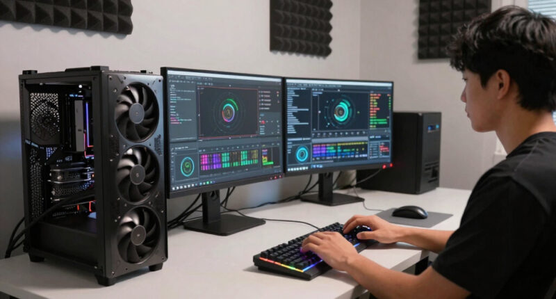 How to Reduce Heat and Noise in a High-Power AI Workstation