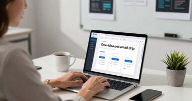 One-idea-per-email drip platform for developer onboarding