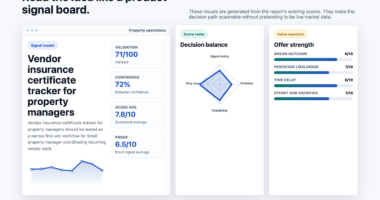 Vendor insurance certificate tracker for property managers