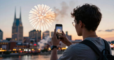 Nashville's 4th of July fireworks are bigger than ever. What time do they start?