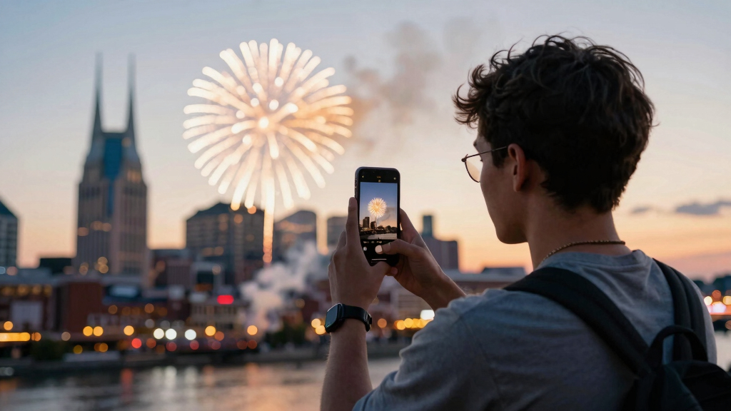 Nashville's 4th of July fireworks are bigger than ever. What time do they start?