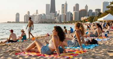 Chicago Labor Day Weekend Events: Chicagoans Enjoying Festivals, Final Beach Days For Unofficial End Of Summer - ABC7 Chicago