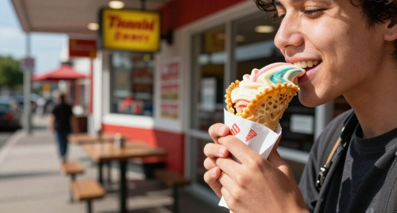 Taco Bell Breaks The Food Mold With Its Ice Cream Taco Trend