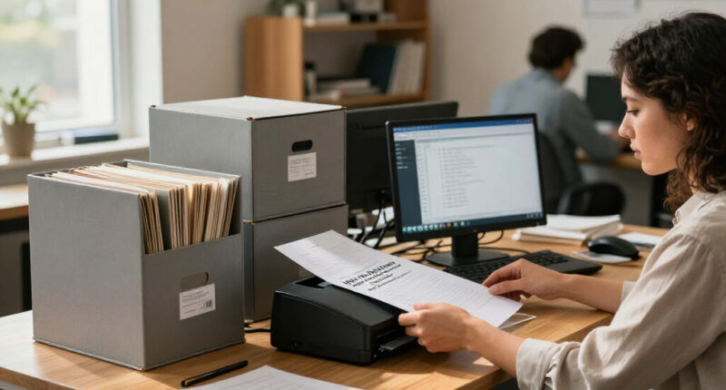 How To Digitize Documents In A Paper-Heavy Small Organization